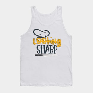 Looking Sharp Ambiguous Cooking Tank Top